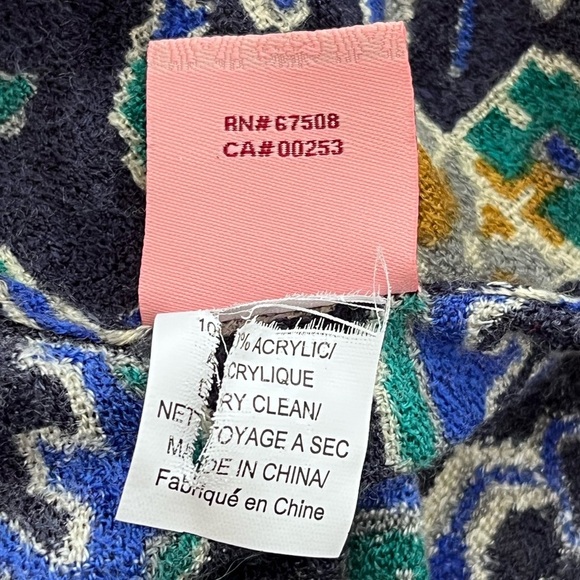 Theodora & Callum Boho One Size Open Front Tassel Shawl Kimono - Picture 7 of 11